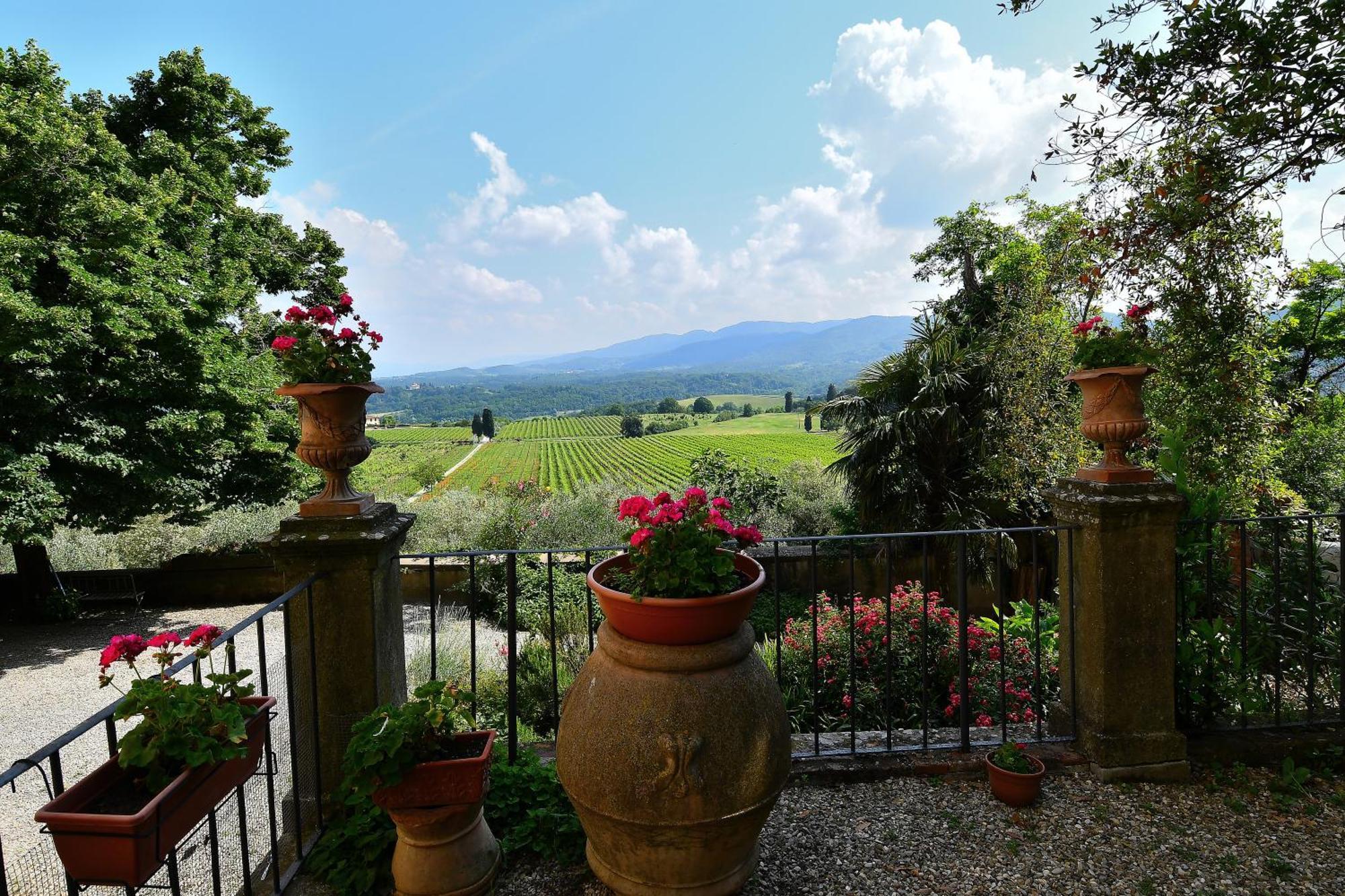 Villa Il Frassine Rignano Sull Arno Bagian luar foto