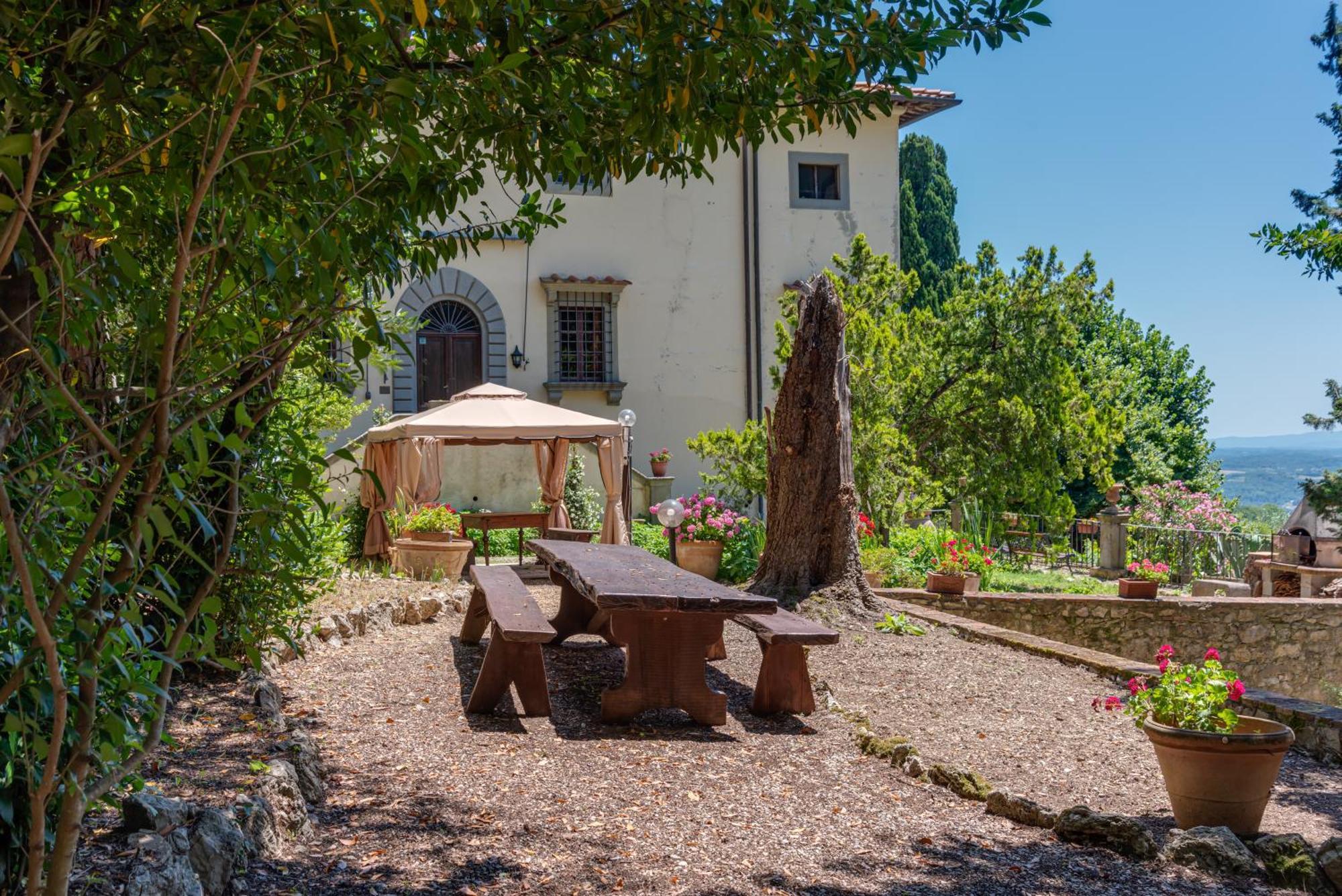 Villa Il Frassine Rignano Sull Arno Bagian luar foto